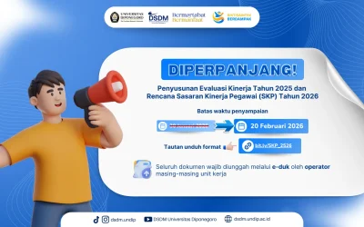 Perpanjangan Periode Evaluasi Kinerja Pegawai 2025 dan Penyusunan Rencana SKP 2026
