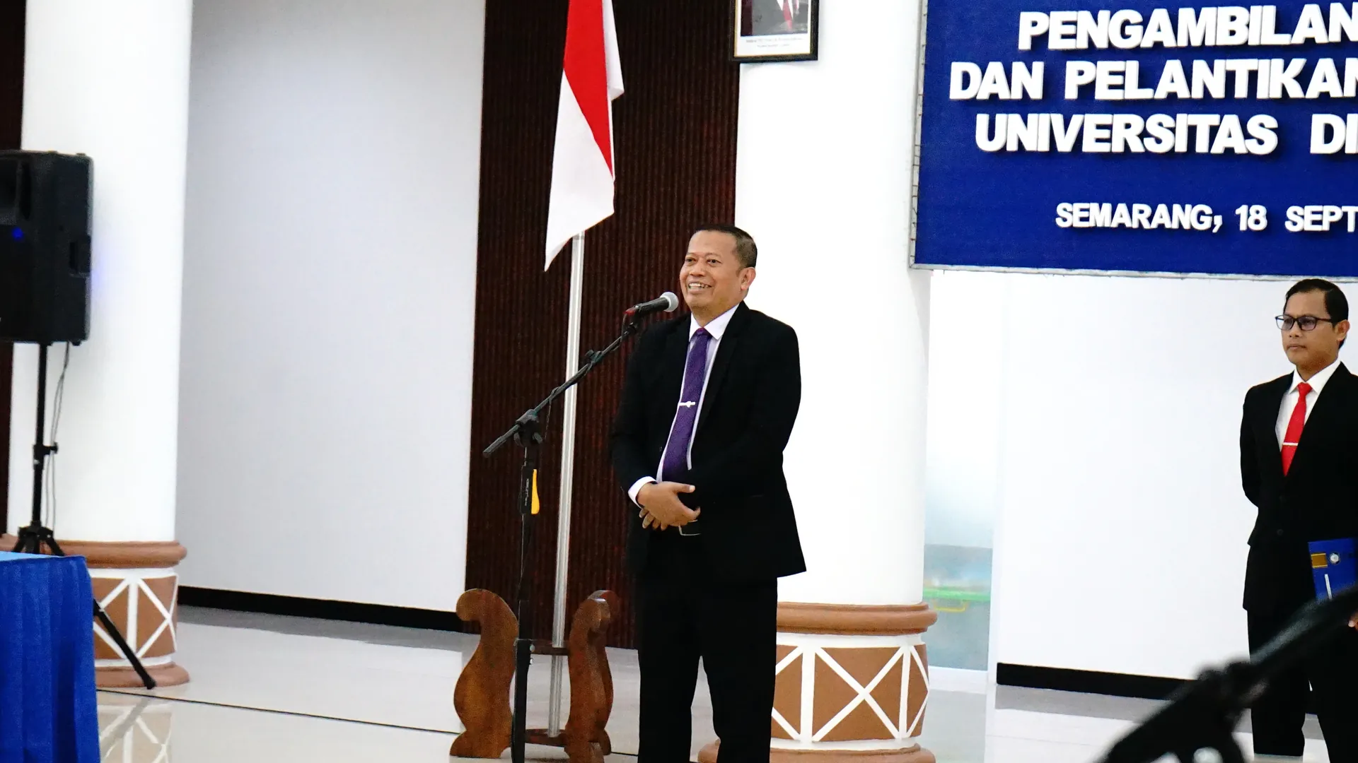 rektor undip melantik